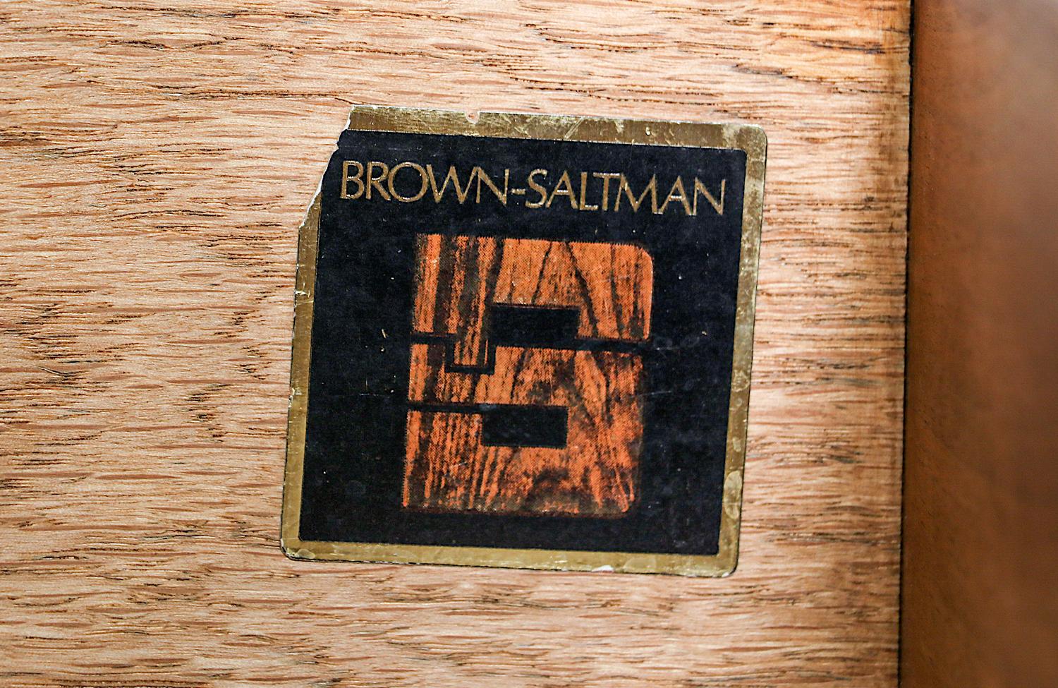 John Keal 12-Drawers Walnut Dresser for Brown Saltman 3
