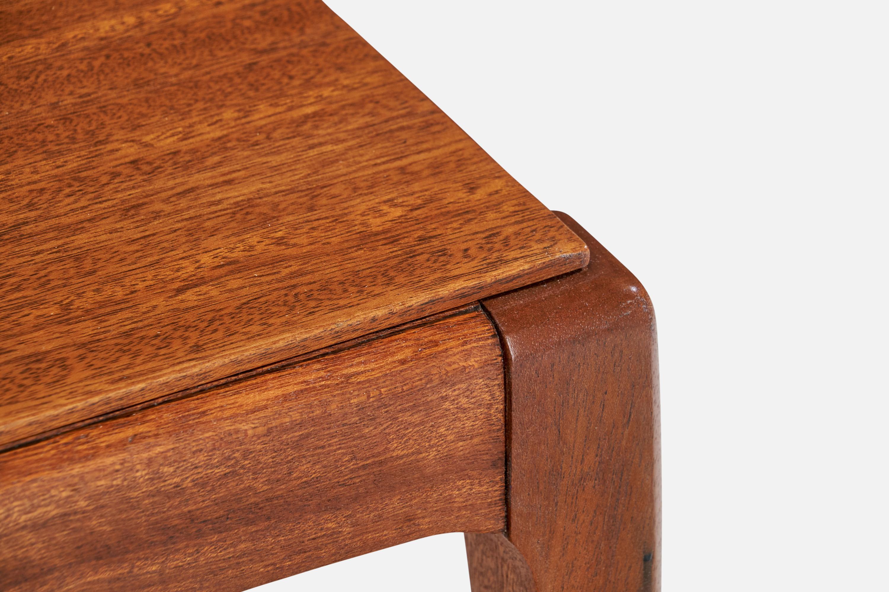 John Keal, Konsolentisch, Holz, USA, 1950er Jahre 4