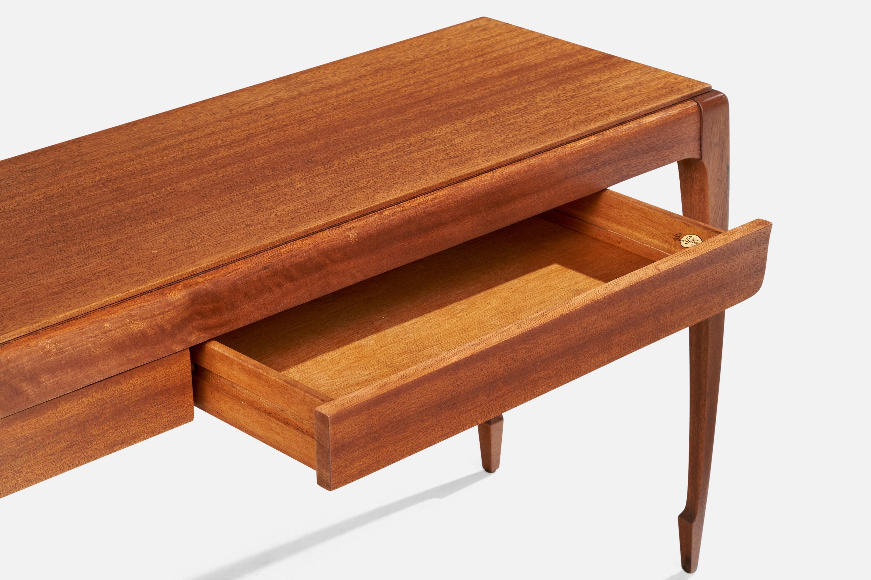 John Keal, Konsolentisch, Holz, USA, 1950er Jahre 2