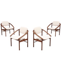 John Keal Dining Chairs for Brown Saltman