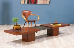 John Keal Expanding Coffee Table for Brown Saltman