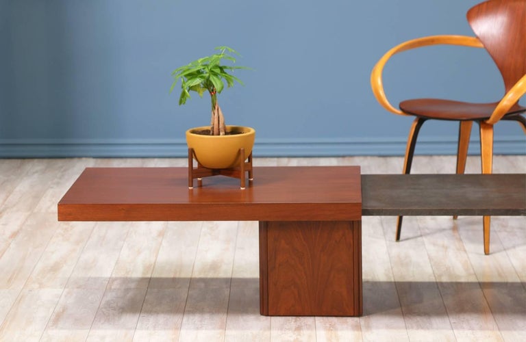 John Keal Expanding Coffee Table for Brown Saltman For ...