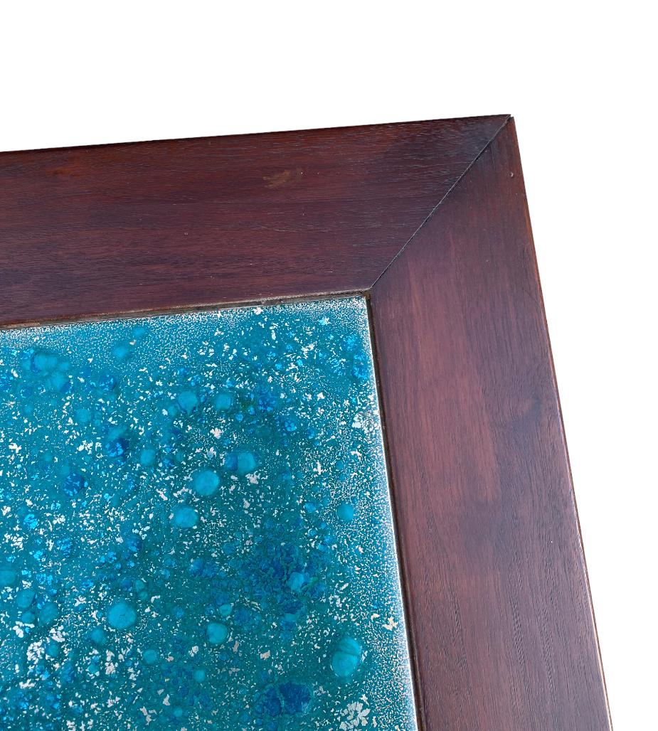 American John Keal for Brown Saltman “Constellation” Walnut Side Table For Sale