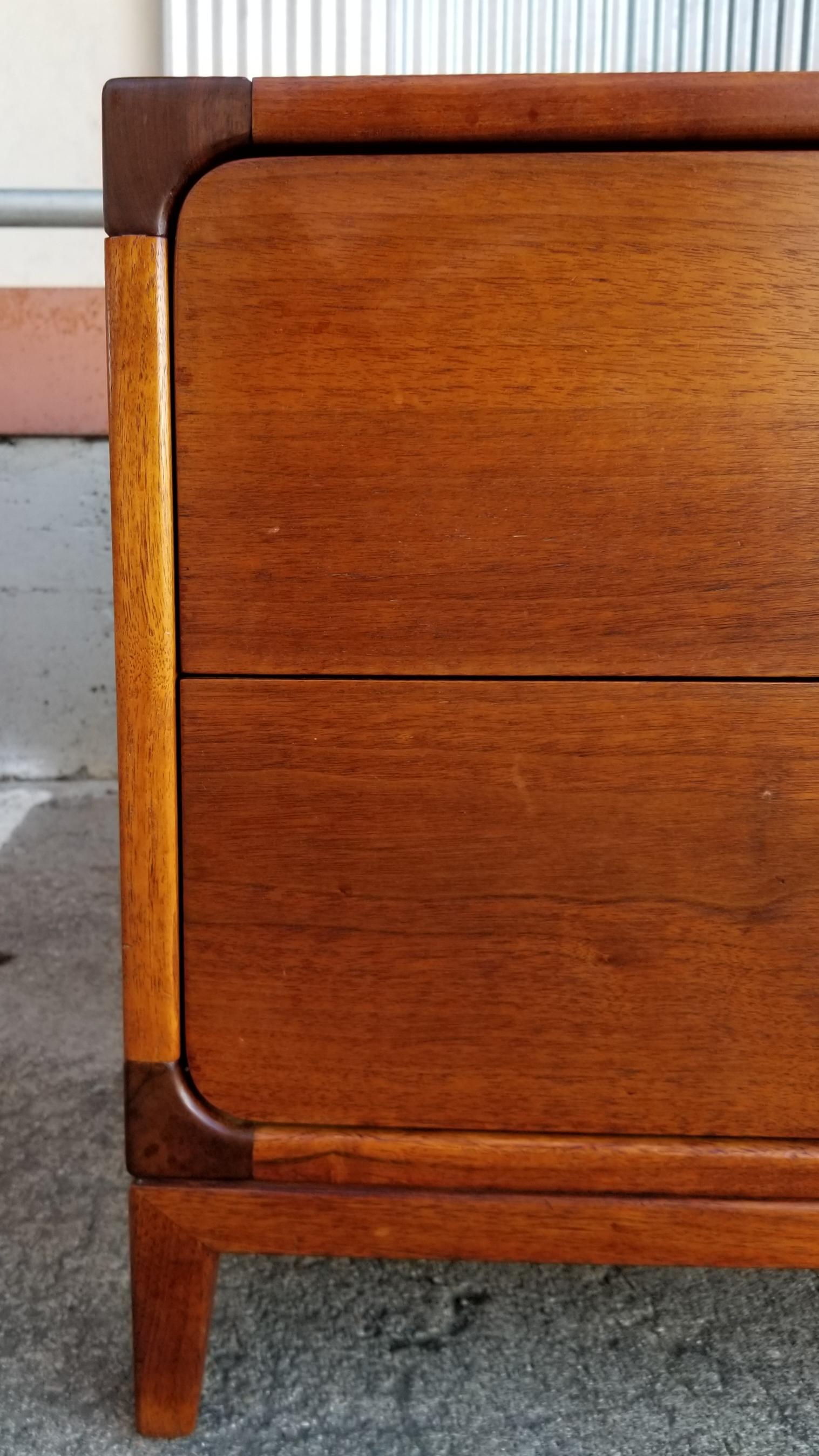 brown saltman end tables