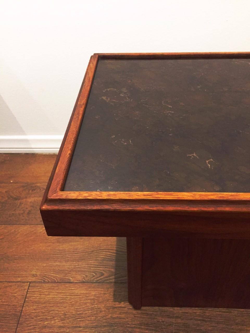 John Keal for Brown Saltman End Tables 'Pair' In Good Condition For Sale In San Diego, CA