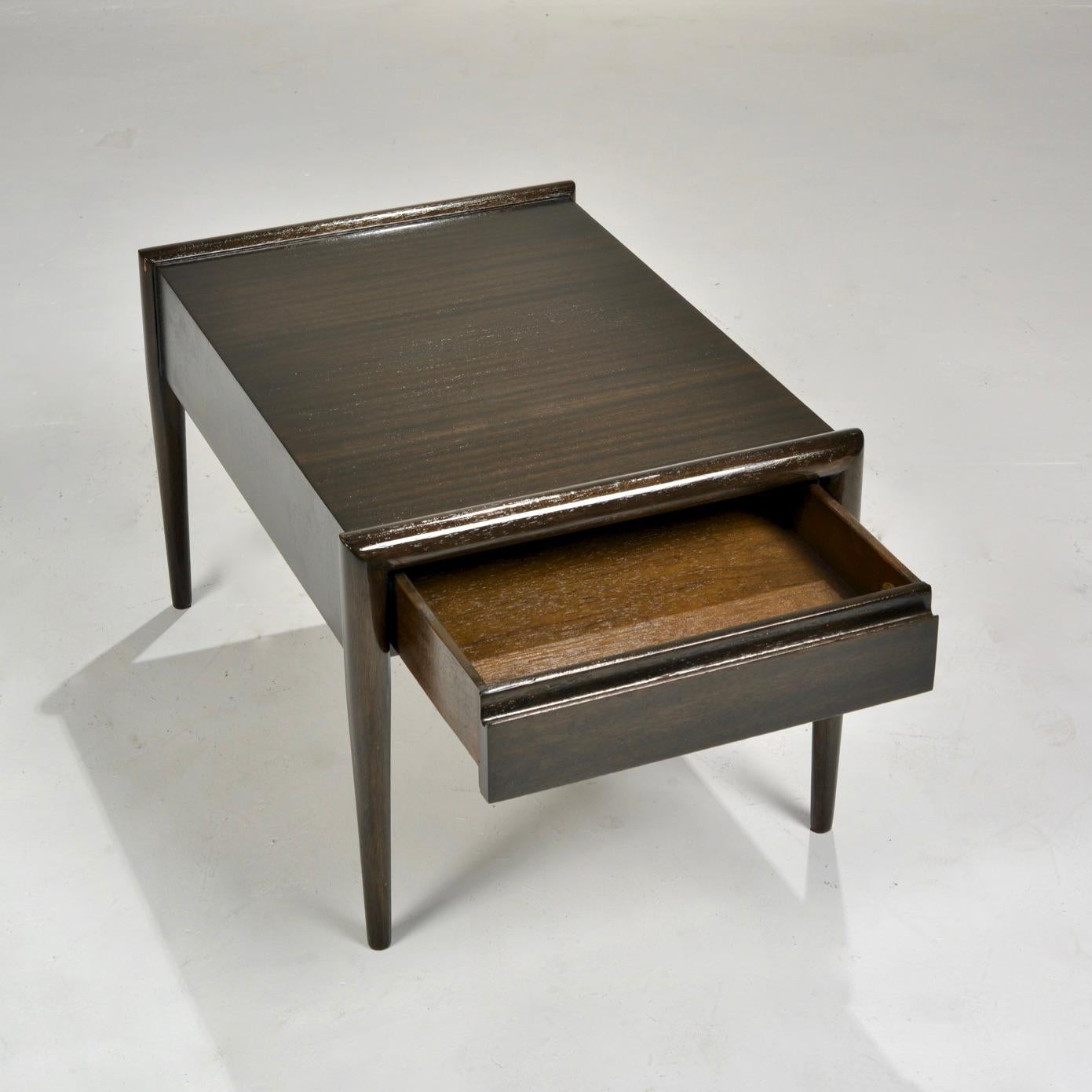 John Keal for Brown Saltman Mahogany Side Table 4