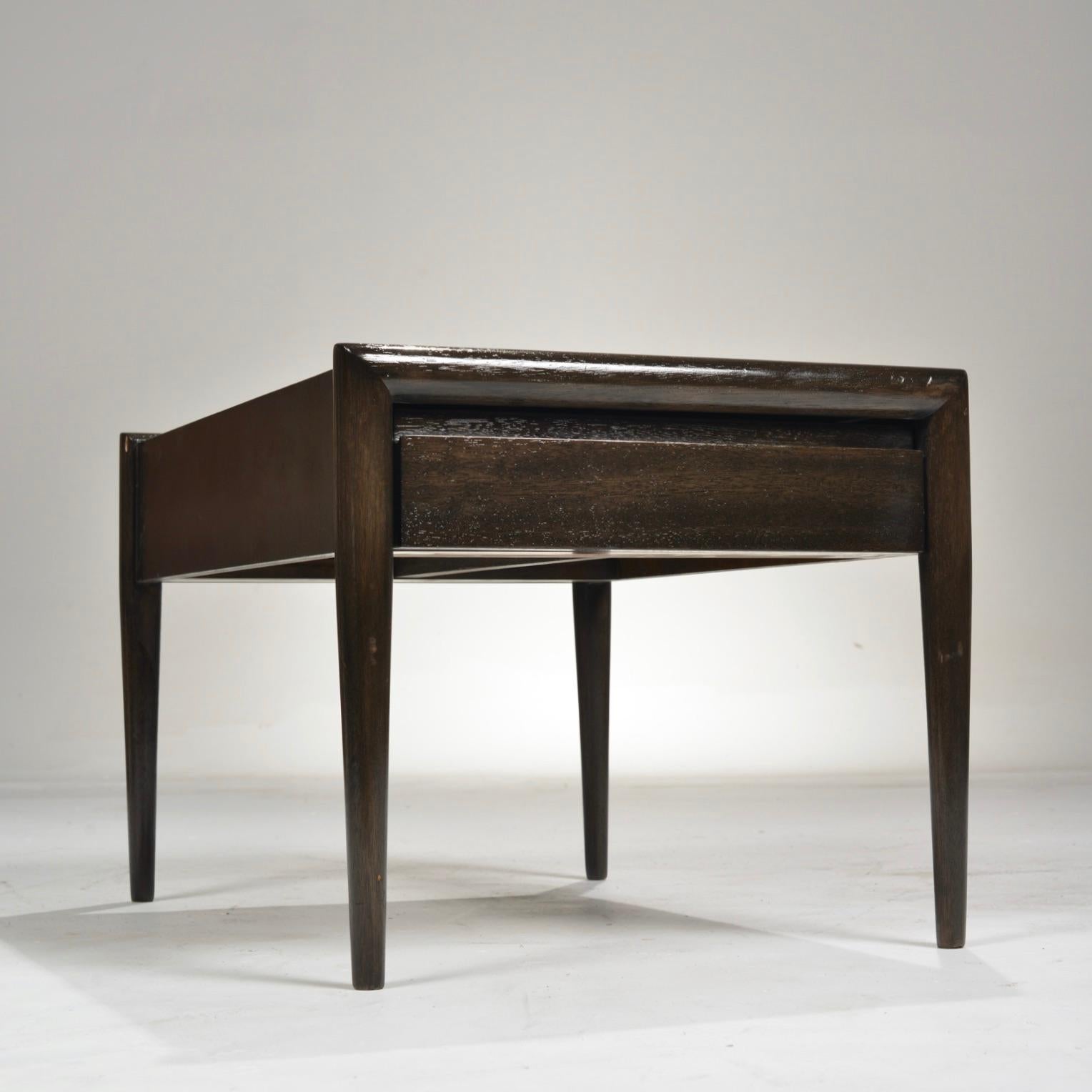 Mid-20th Century John Keal for Brown Saltman Mahogany Side Table