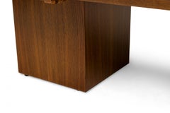 John Keal for Brown Saltman Mid-Century American Wooden Expandable Coffee Table