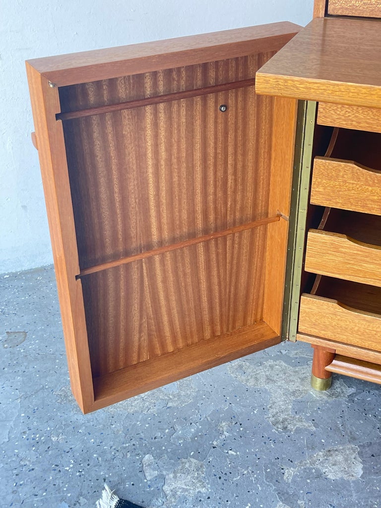 John Keal for Brown Saltman MidCentury Modern Gentlemen's Chest