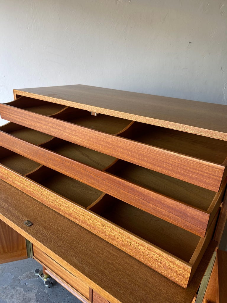 John Keal for Brown Saltman MidCentury Modern Gentlemen's Chest