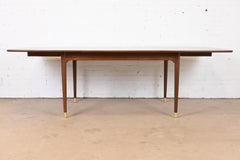 John Keal for Brown Saltman Mid-Century Modern Mahogany Dining Table, Refinished