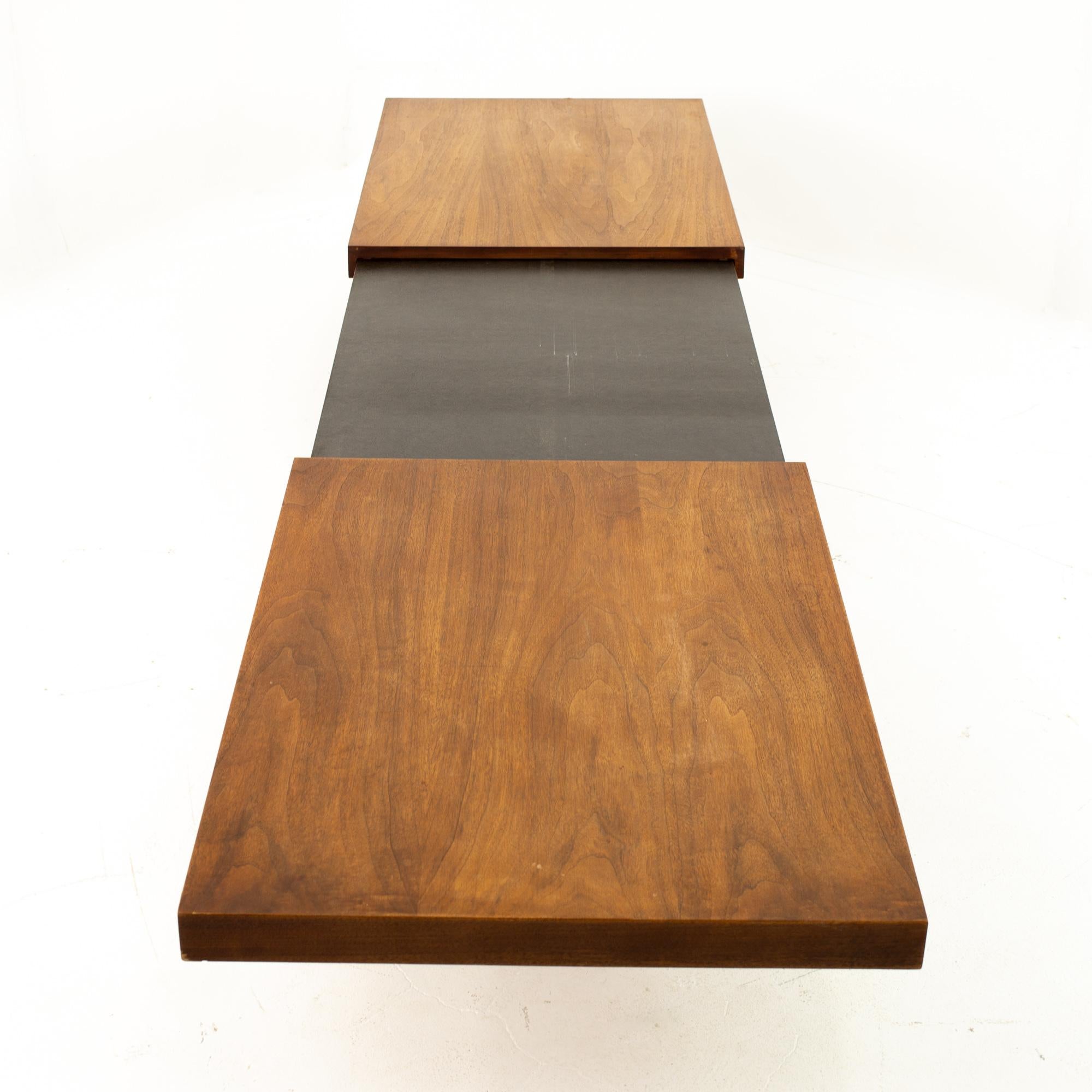Wood John Keal for Brown Saltman Mid Century Expanding Coffee Table