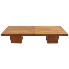 John Keal for Brown Saltman Mid Century Expanding Coffee Table