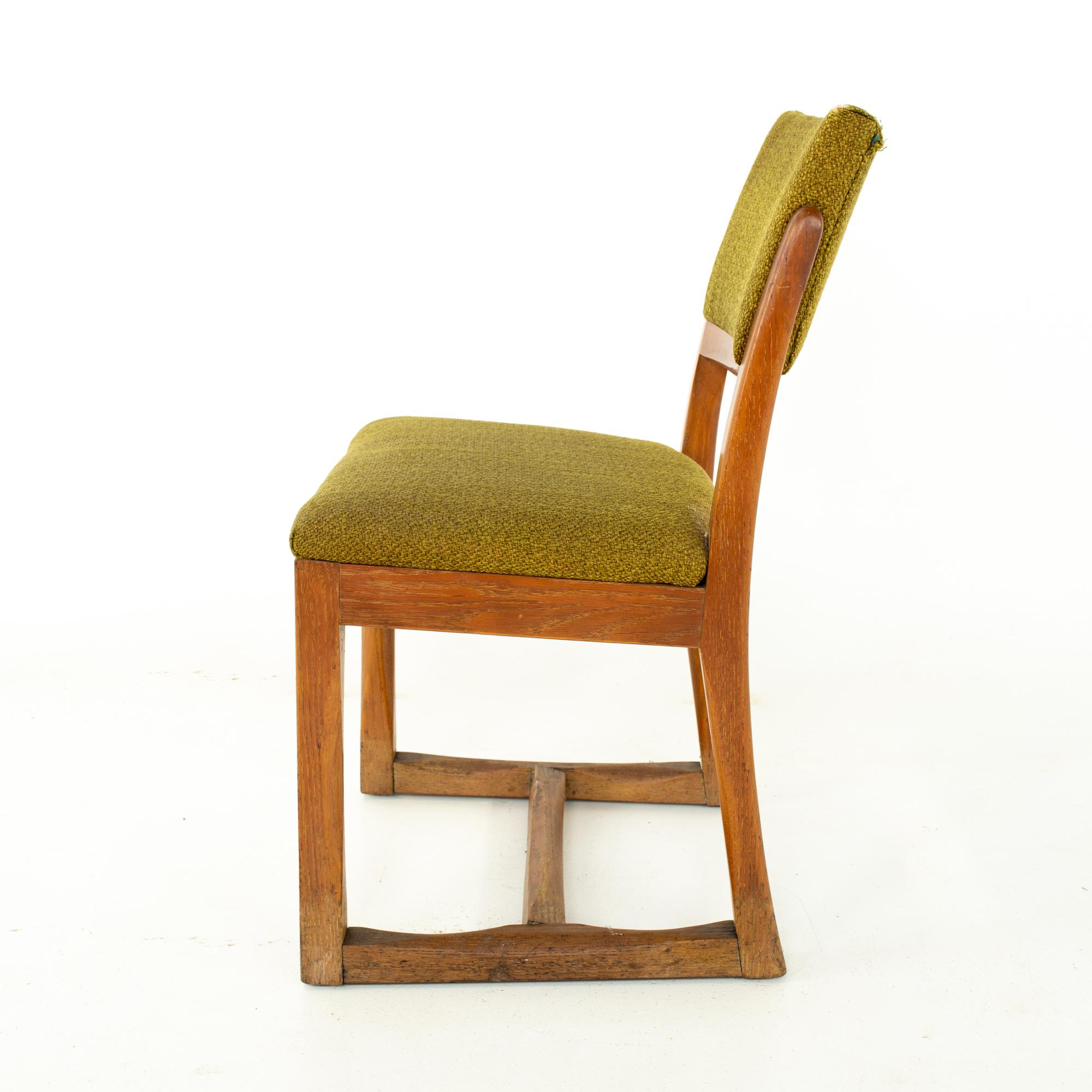 John Keal for Brown Saltman Style MCM Mahogany Dining Chairs, Set of 6 12