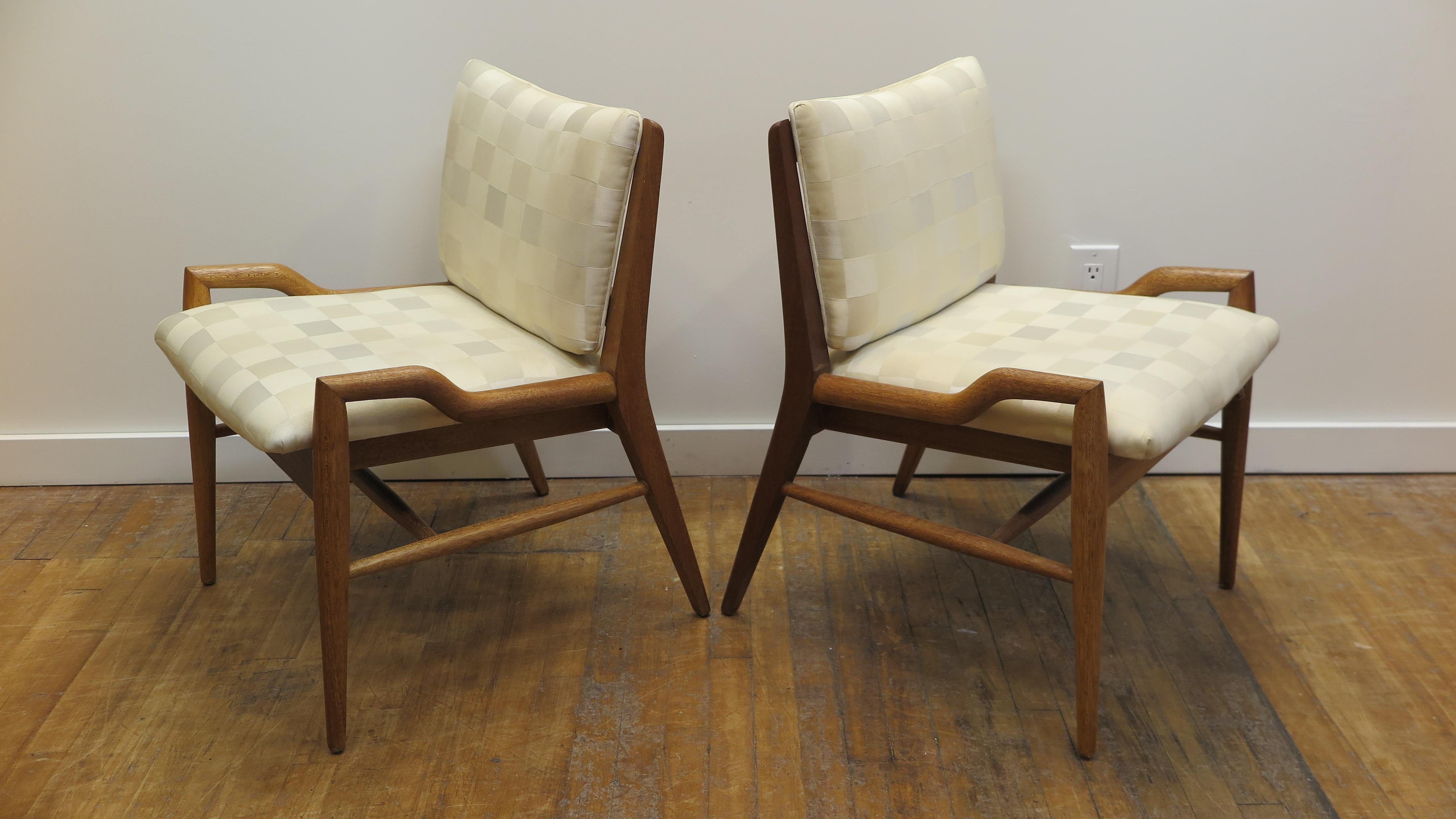 John Keal Low Arm Chairs  1