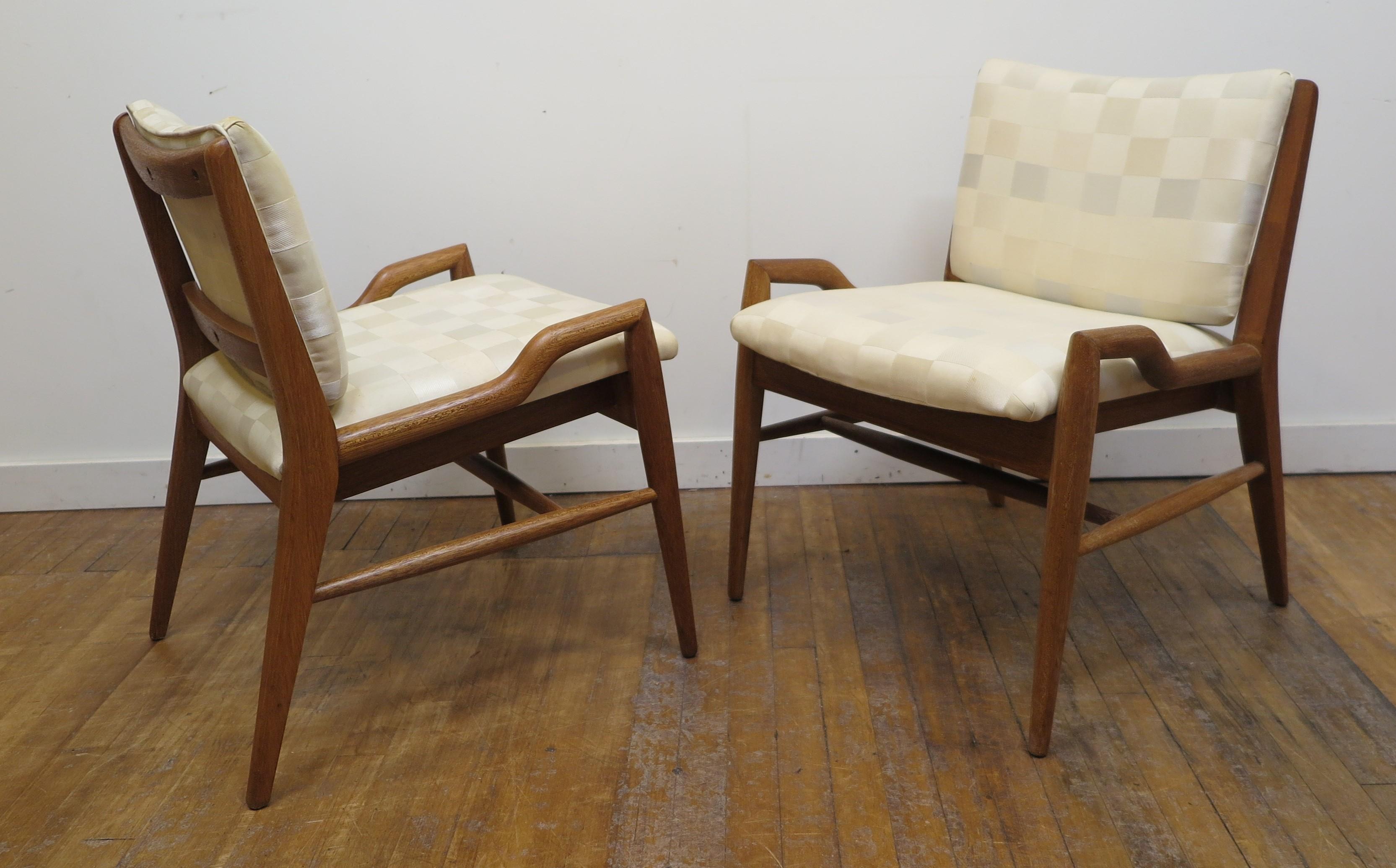 John Keal Low Arm Dinning Chairs 3