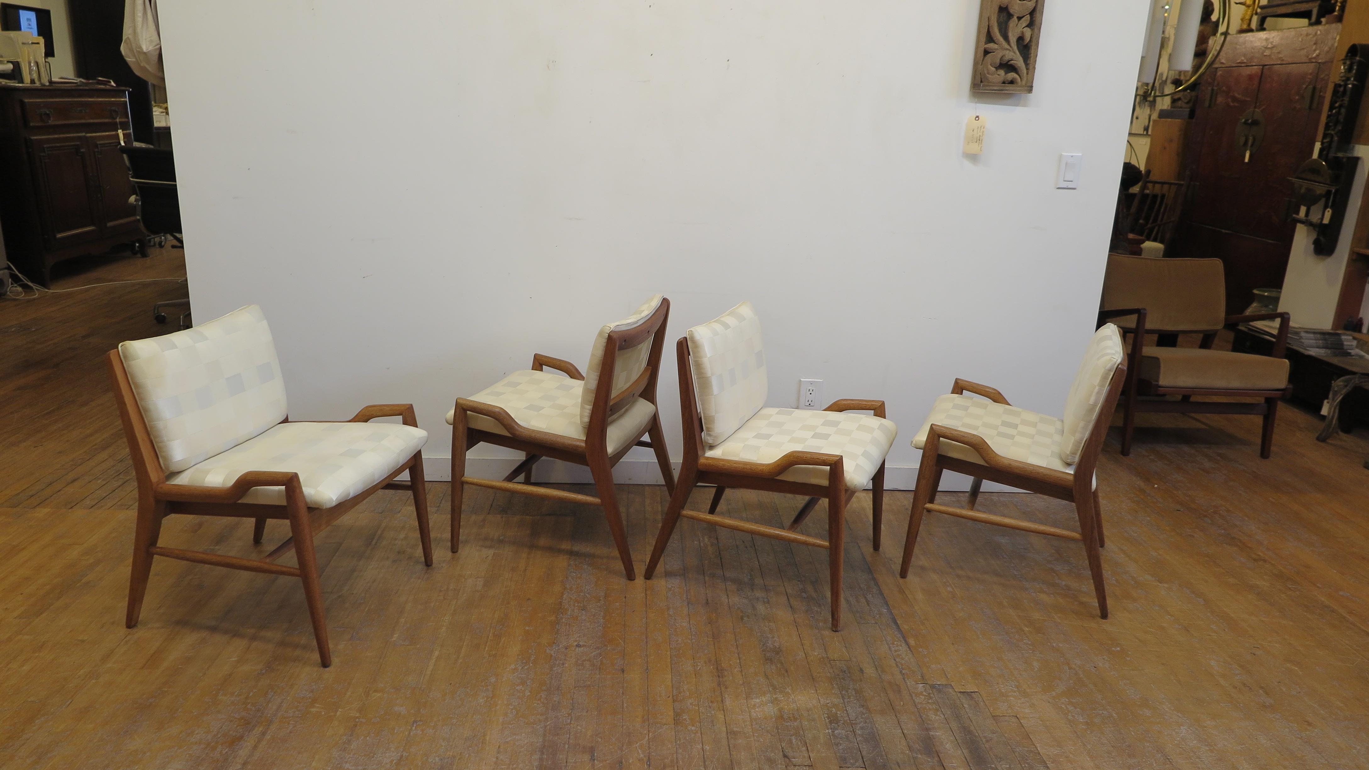 John Keal Low Arm Dinning Chairs 6