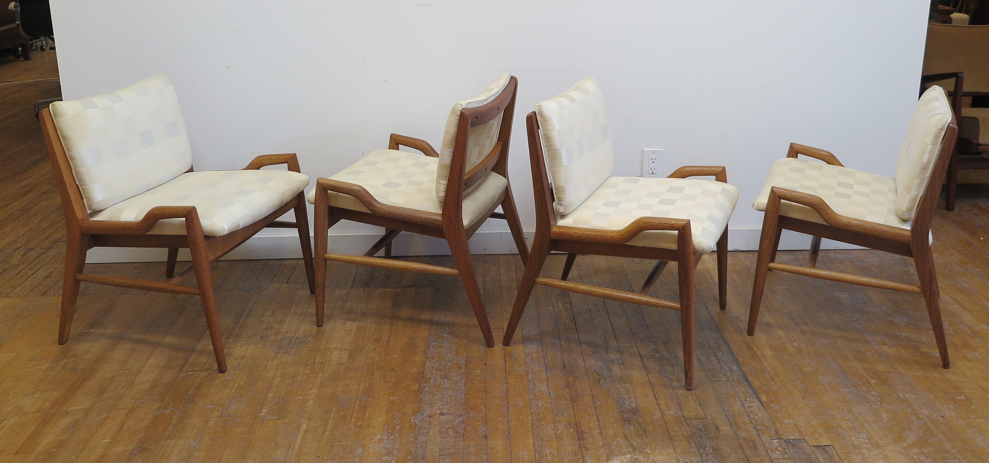 John Keal Low Arm Dinning Chairs 7