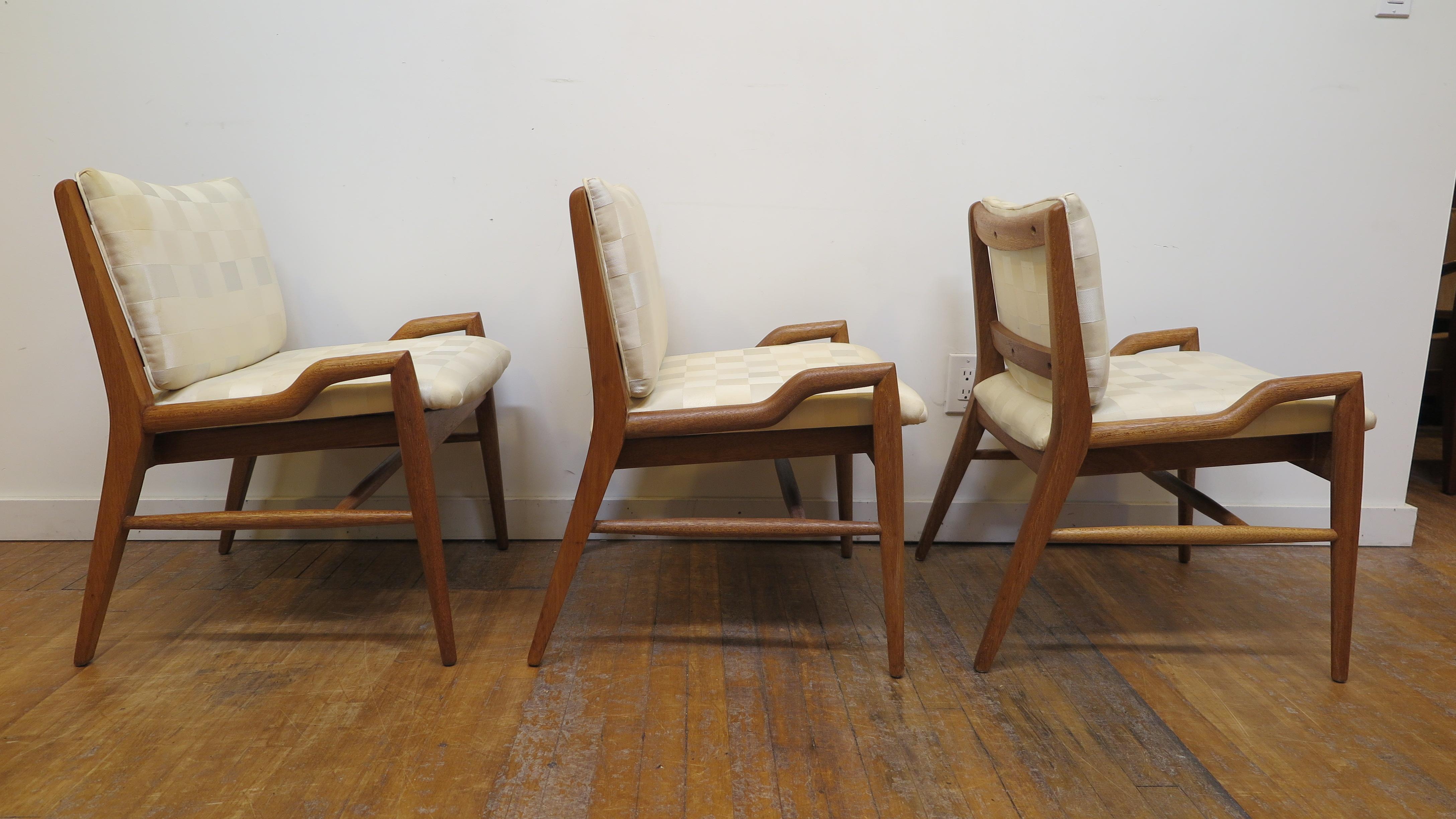 Mid-Century Modern John Keal Low Arm Dinning Chairs