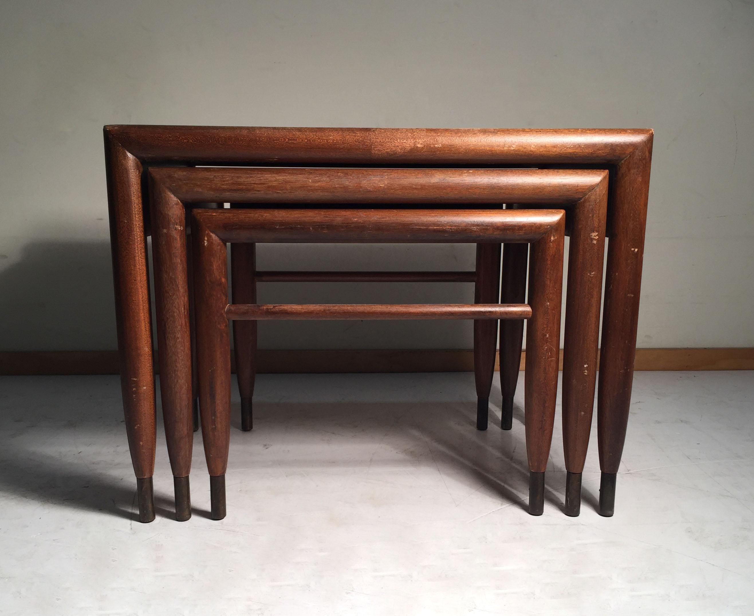 John Keal Nesting Tables für Brown Saltman (Moderne der Mitte des Jahrhunderts) im Angebot