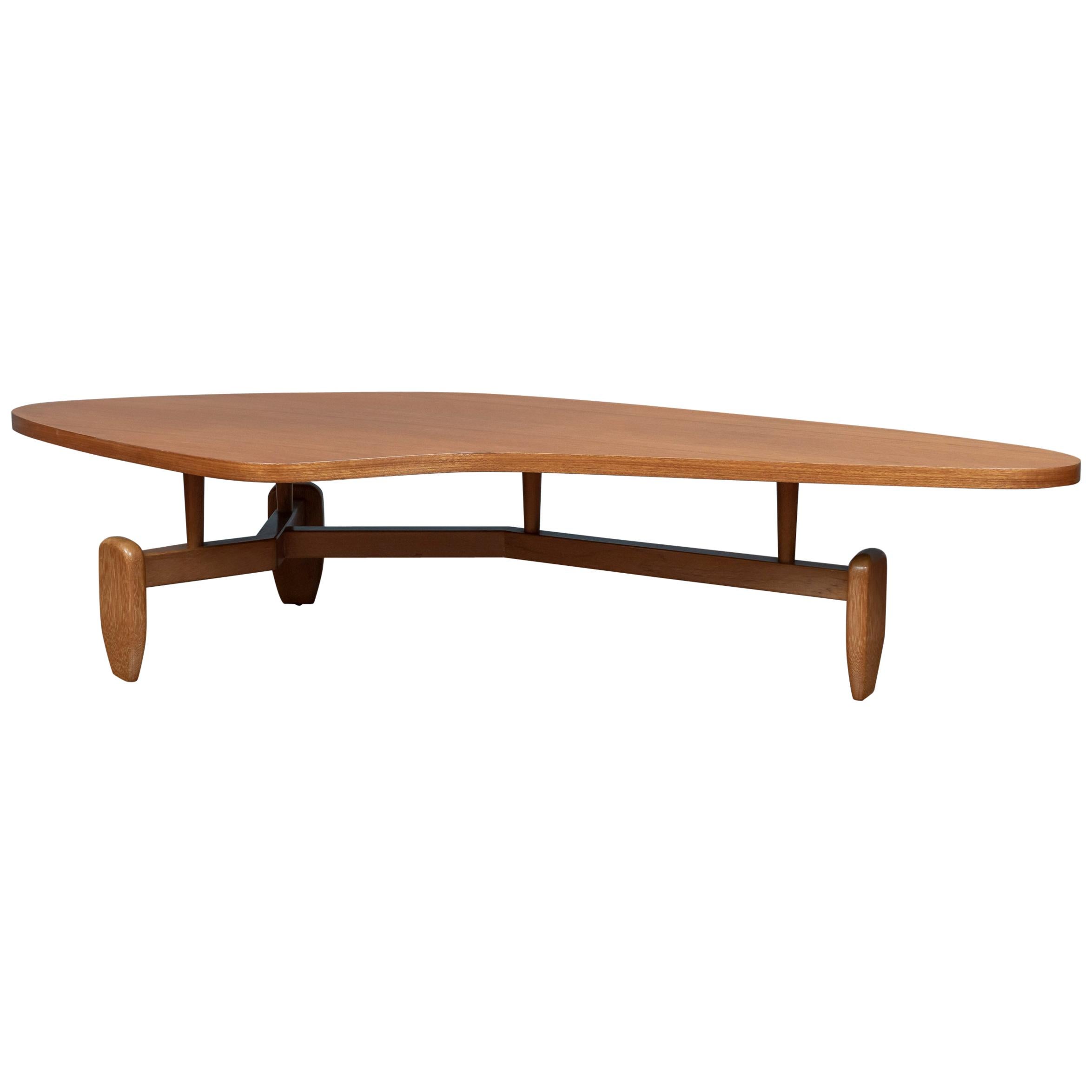 John Keal Outrigger Coffee Table for Brown Saltman