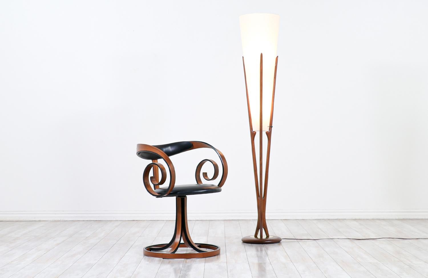 Transforming a piece of Mid-Century Modern furniture is like bringing history back to life, and we take this journey with passion and precision. With over 17 years of artisanal expertise, our Los Angeles studio is a haven where vintage treasures are