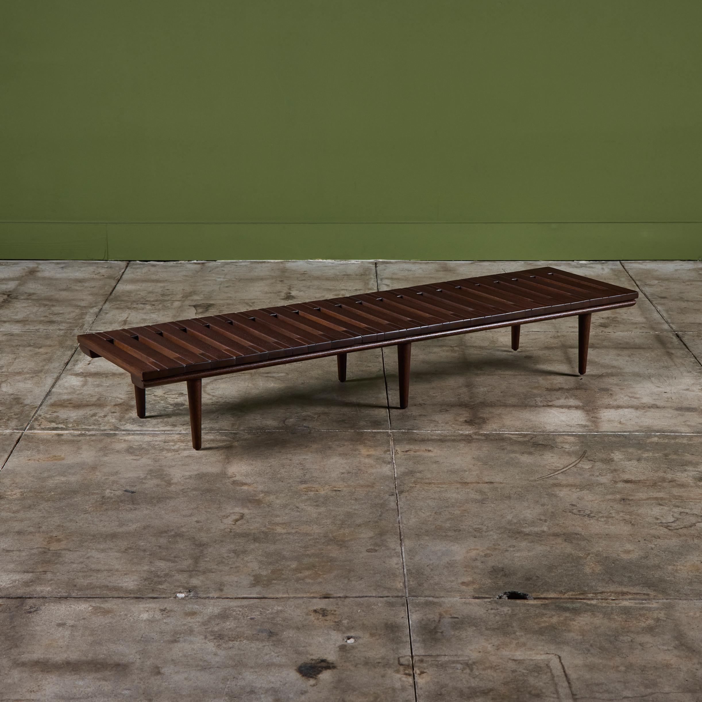 Banco de listones John Keal para Brown Saltman en venta 3