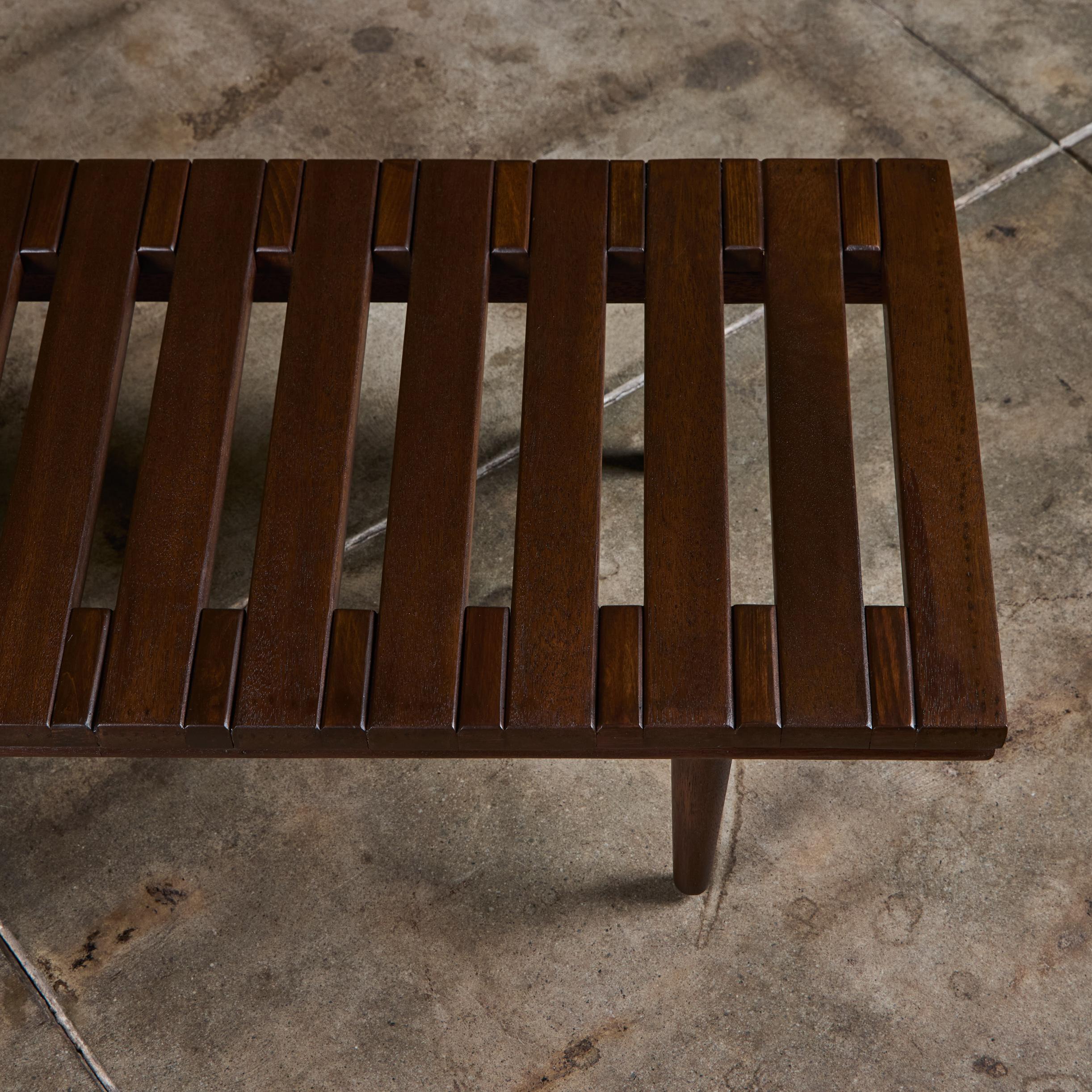 Banco de listones John Keal para Brown Saltman en venta 8