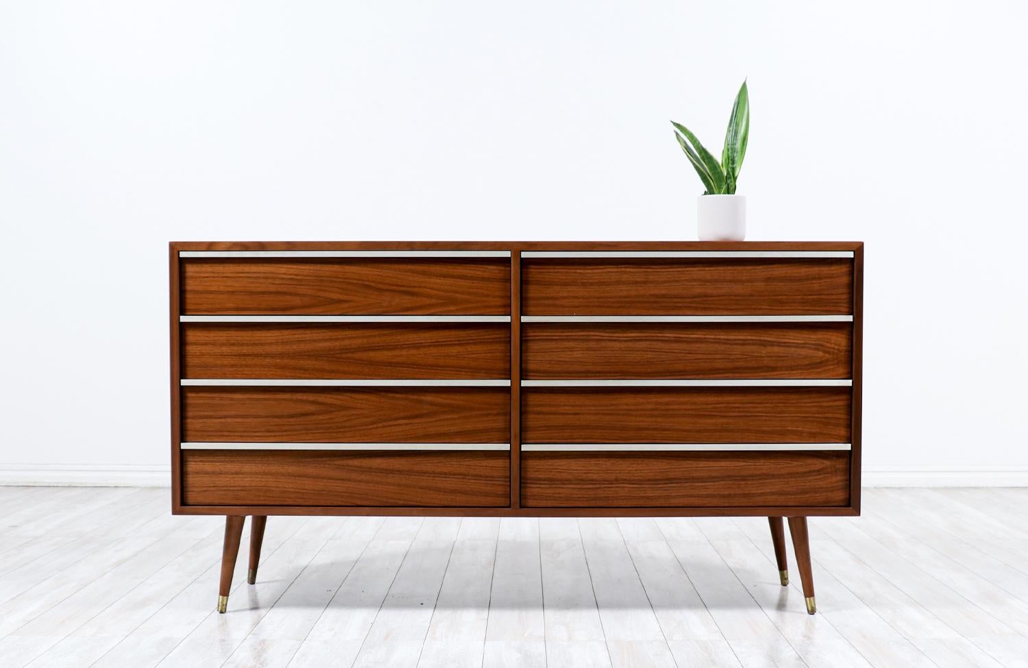 ________________________________________

Transforming a piece of Mid-Century Modern furniture is like bringing history back to life, and we take this journey with passion and precision. With over 17 years of artisanal expertise, our Los Angeles