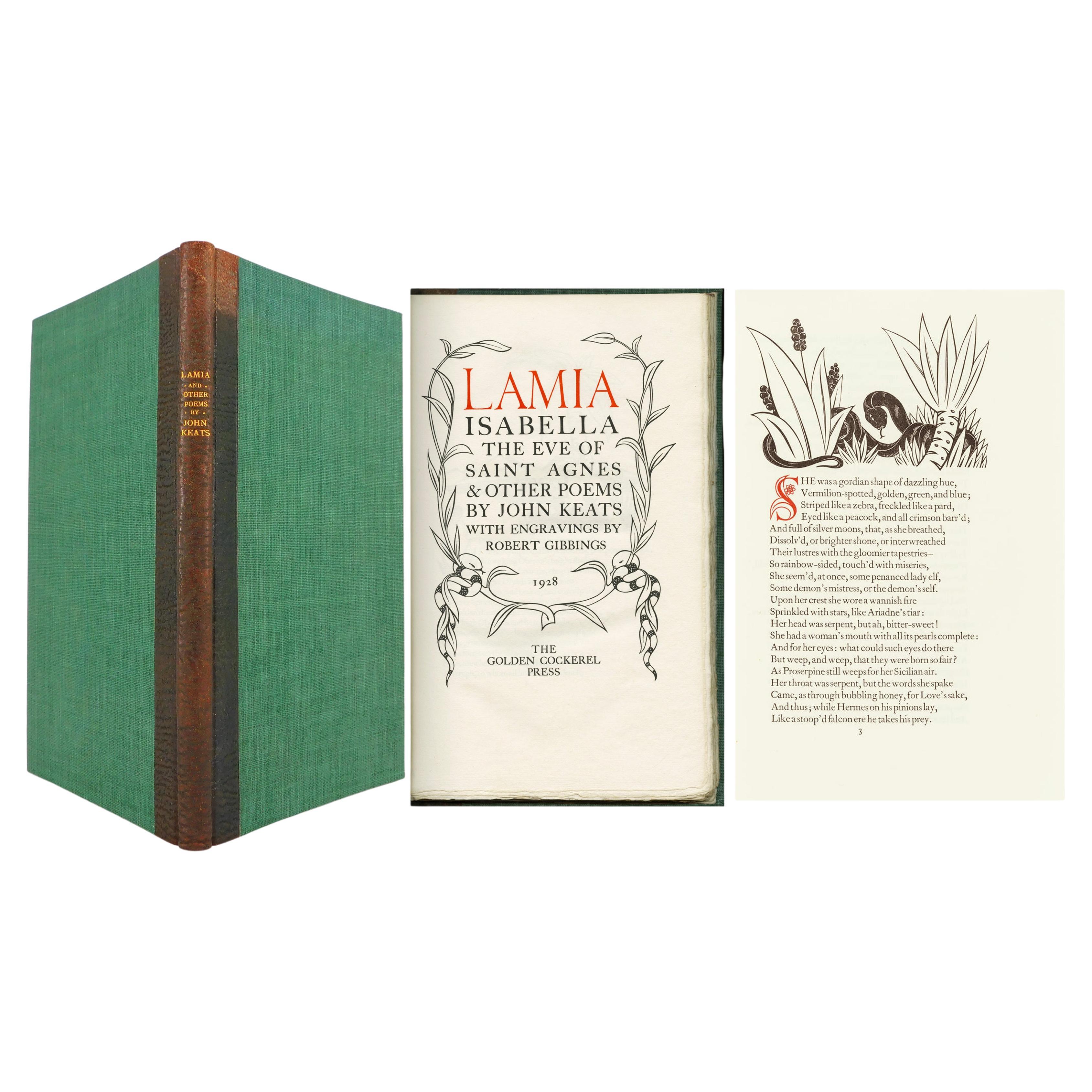 John Keats – Lamia, Isabella, The Eve of Saint Agners & Other Poems