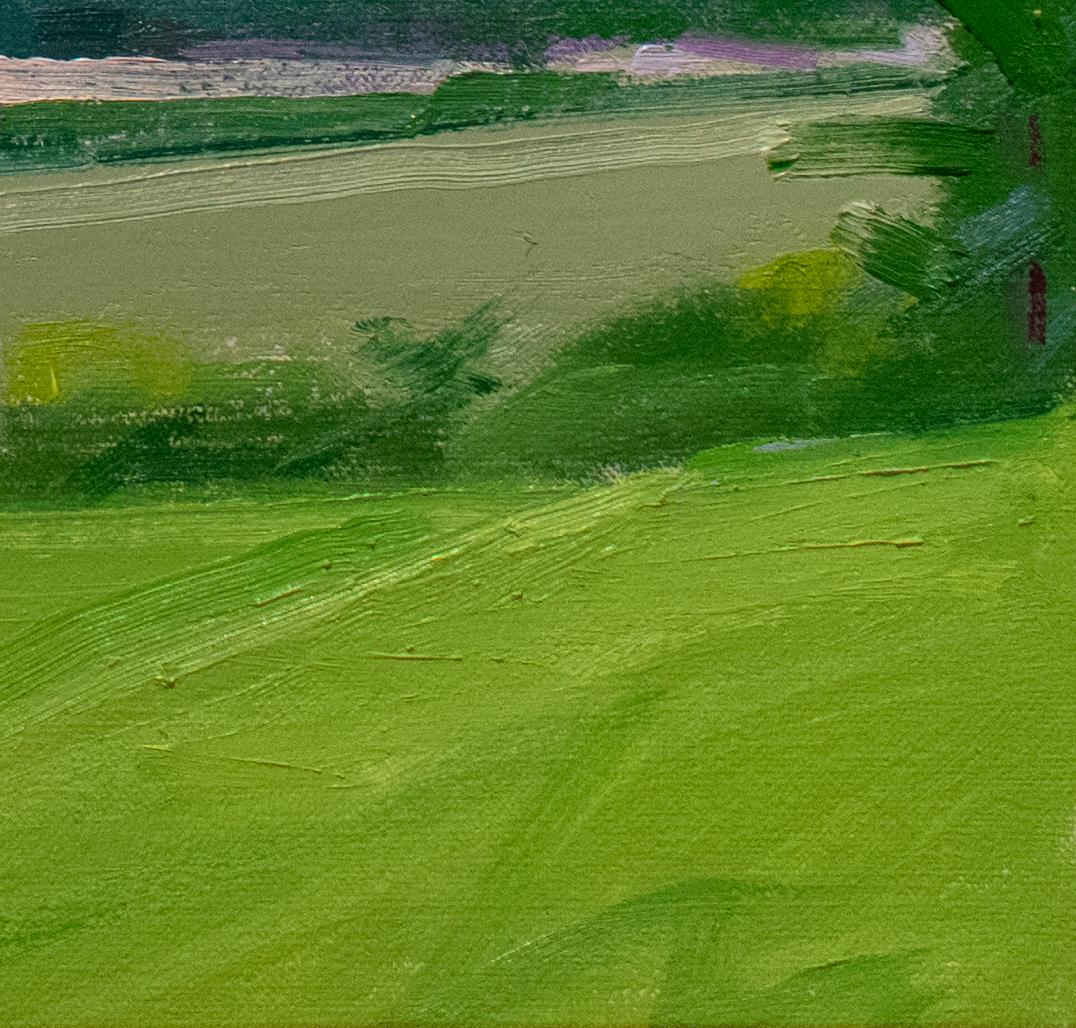 Blithewood: En Plein Air, Impressionist Style Hudson Valley Landscape Painting 1