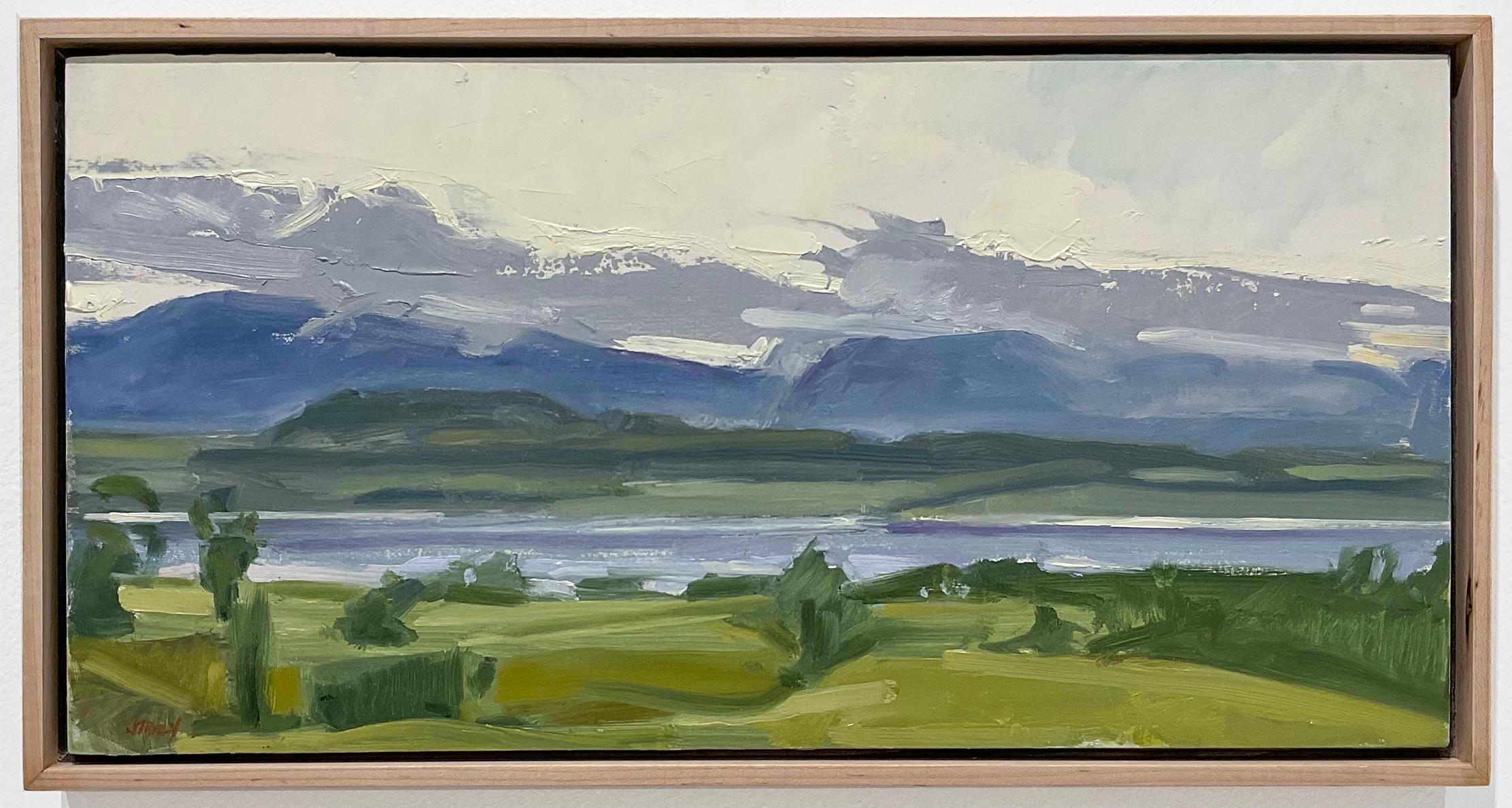 Taghkanic Ridge: Plein Air Impressionist Style Hudson Valley Landscape Painting 