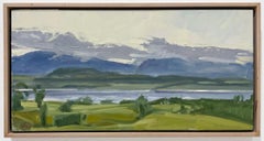 Taghkanic Ridge: Plein Air Impressionist Style Hudson Valley Landscape Painting 