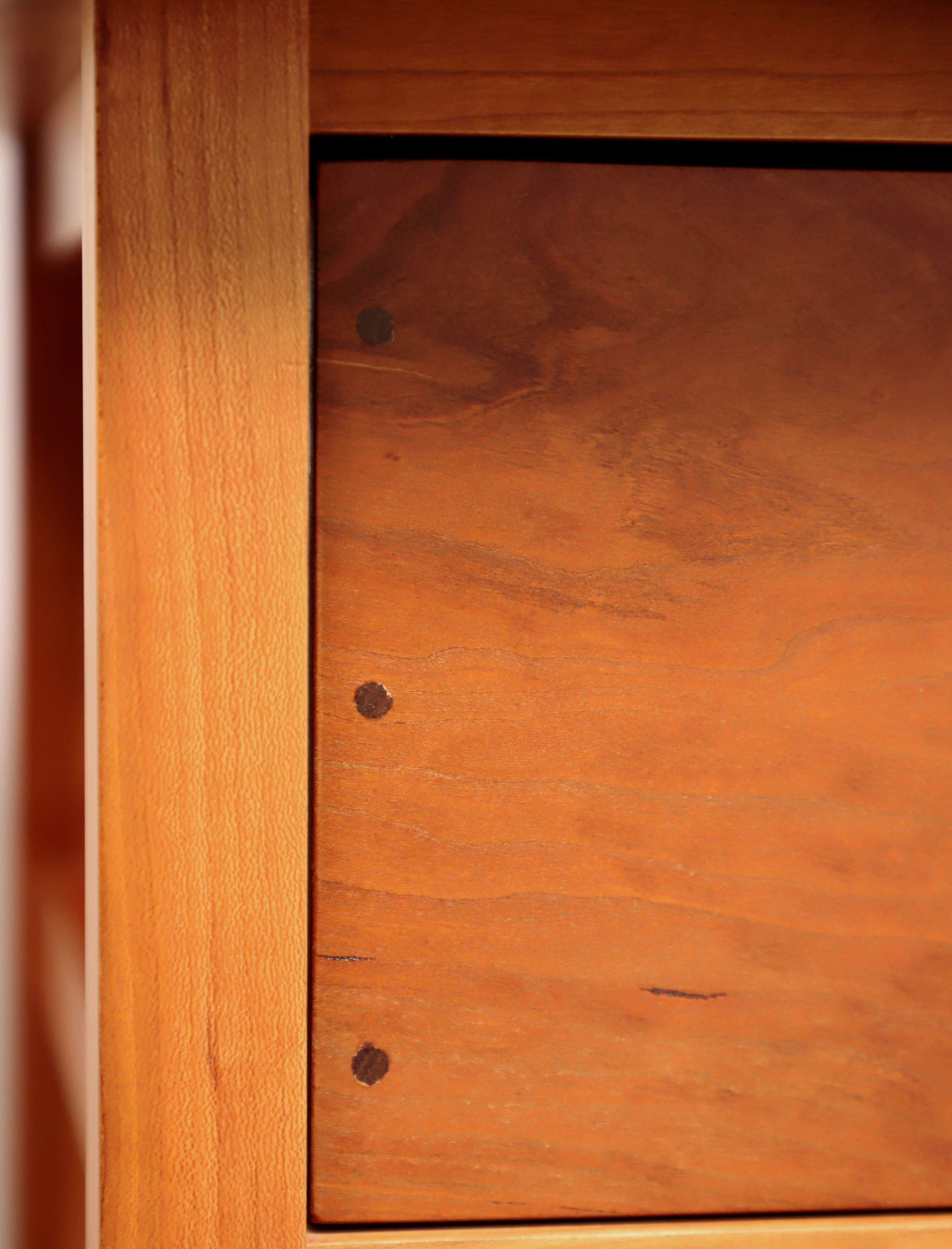 JOHN KELLY Tallboy Black Cherry w/ Black Walnut Detailing Chest of Drawers J-27 1