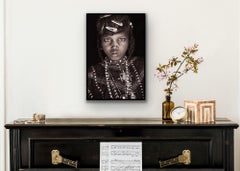 Bellezza nel Sahel di John Kenny. Ritratto 36 x 24" con montaggio frontale in acrilico