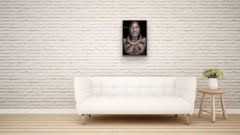 Lion of the Kalahari by John Kenny.  54 x 36" portrait photo with Acrylic Mount