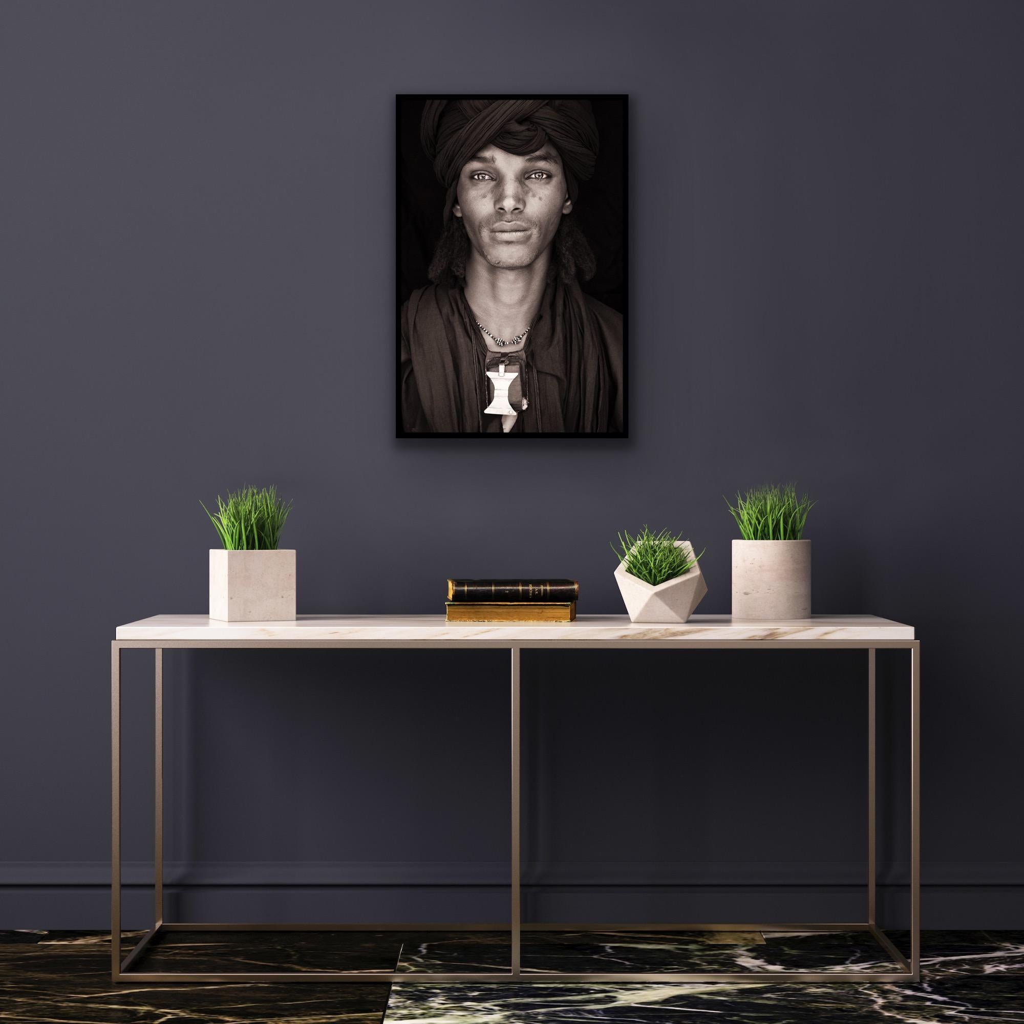 Pure Wodaabe de John Kenny.  Photo portrait 36 x 24
