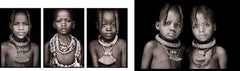 4 pieces by John Kenny - Himba Child I, Himba Child II, Barjo and Himba Siblings