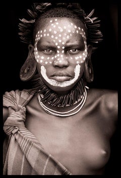Mursi adornment. By John Kenny. C-type Print with Acrylic Face-Mount.