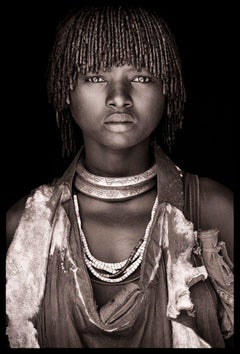 Young Hamer Woman. By John Kenny. C-type Print with Acrylic Face-Mount