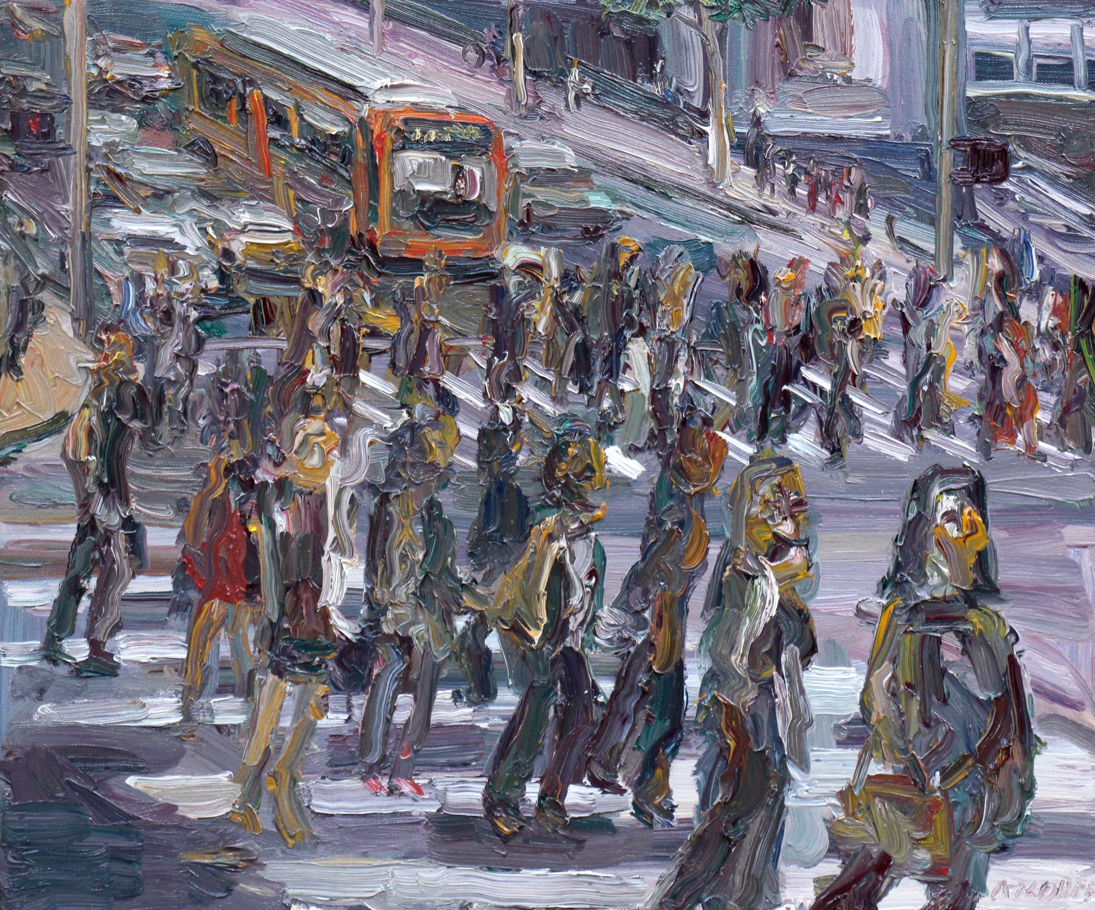 5th and Grand, Painting, Oil on Canvas