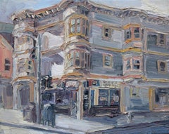 6th & California, San Fransisco, Painting, Oil on Canvas
