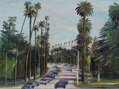 Beverly Drive, Painting, Oil on Canvas