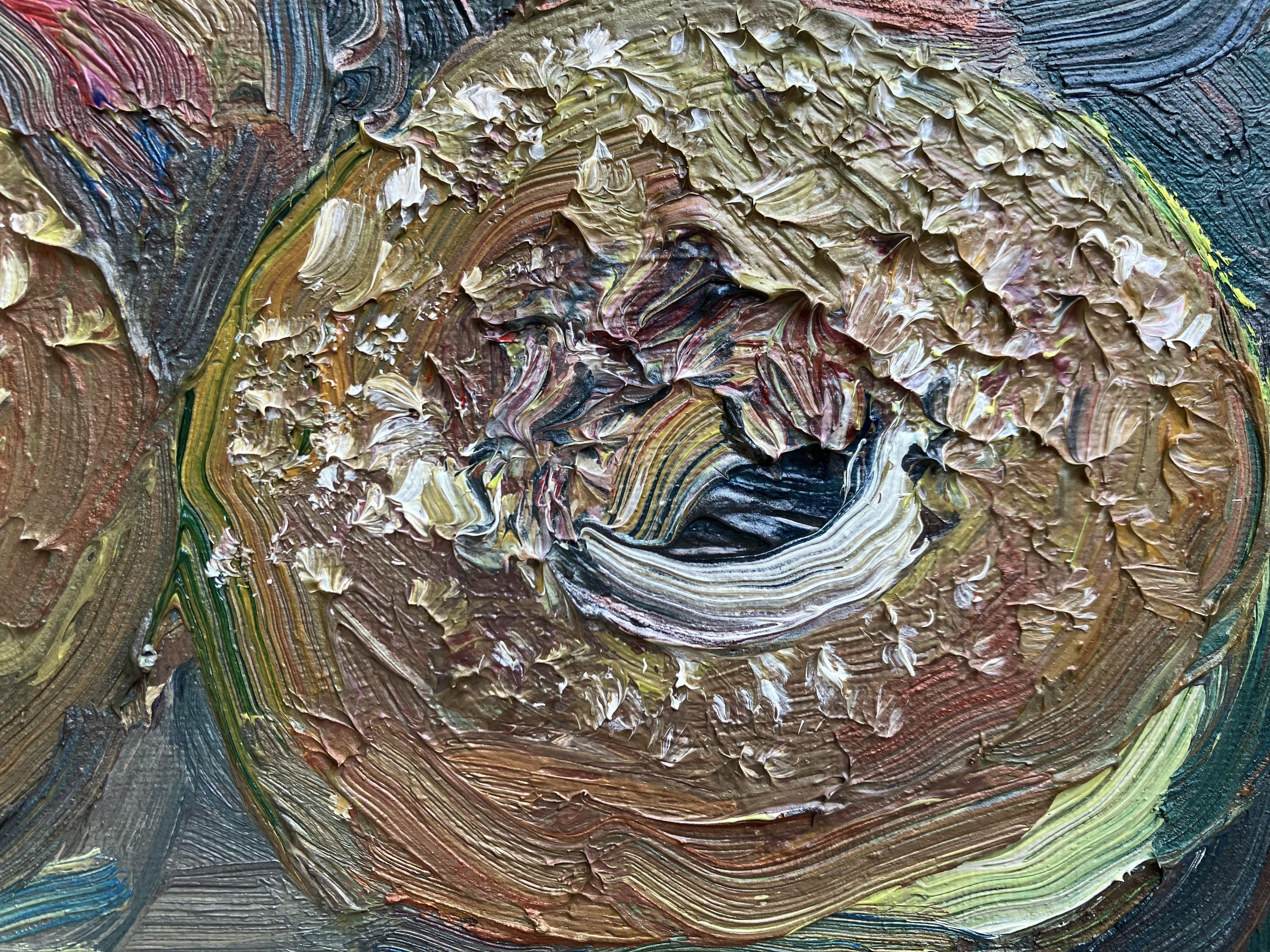 Box of Donuts, Painting, Oil on Canvas For Sale 2