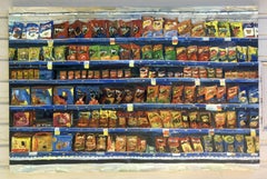 Schegge, Pittura, Olio su tela