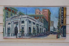 Farmers and Merchants Bank, Painting, Oil on Canvas