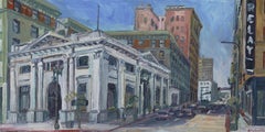 Farmers and Merchants Bank, Painting, Oil on Canvas