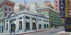 Farmers and Merchants Bank, Painting, Oil on Canvas