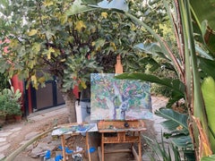 Fig Tree in Quarantine, Painting, Oil on Canvas