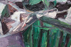 Hydrangeas #1, Painting, Oil on Canvas